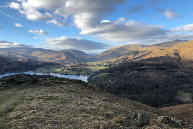 Views from the top of Loughrigg Fell