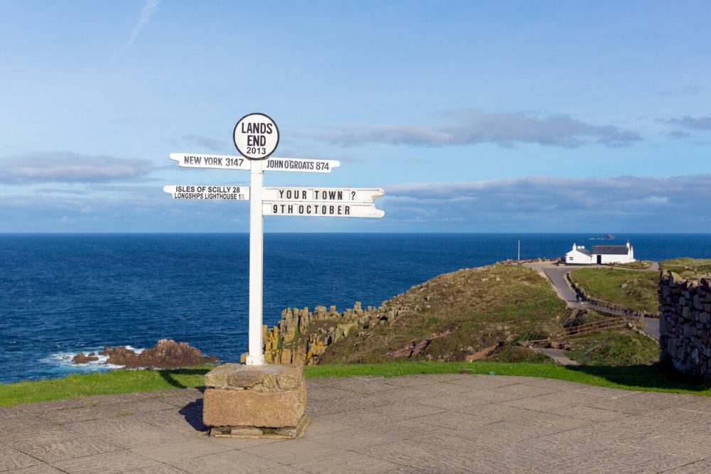 Lands End Signpost