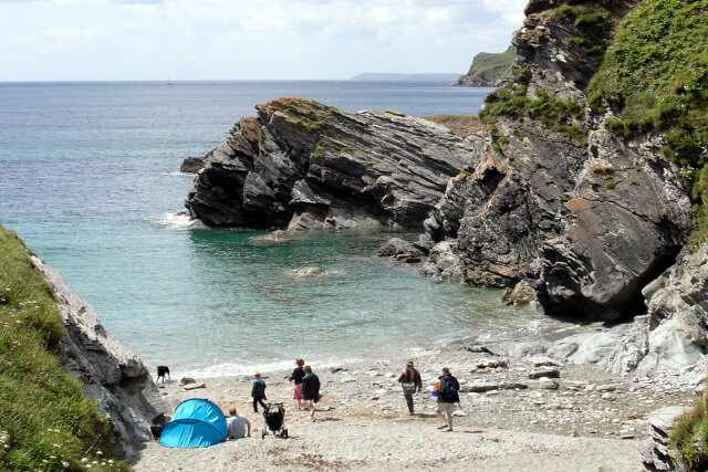 Lansallos Cove, Fowey