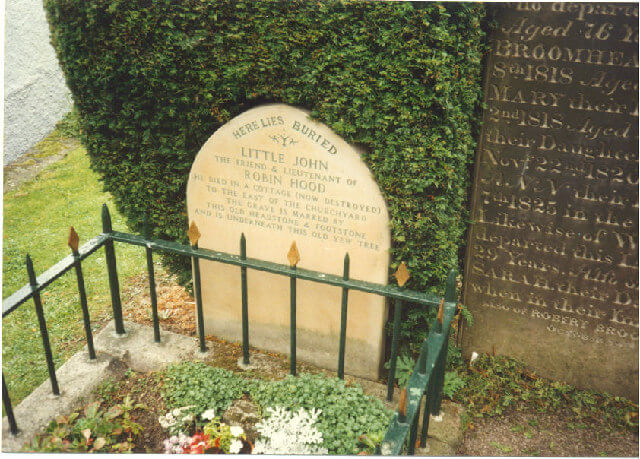Little John's grave