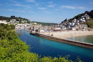 east looe beach and harbour cornwall