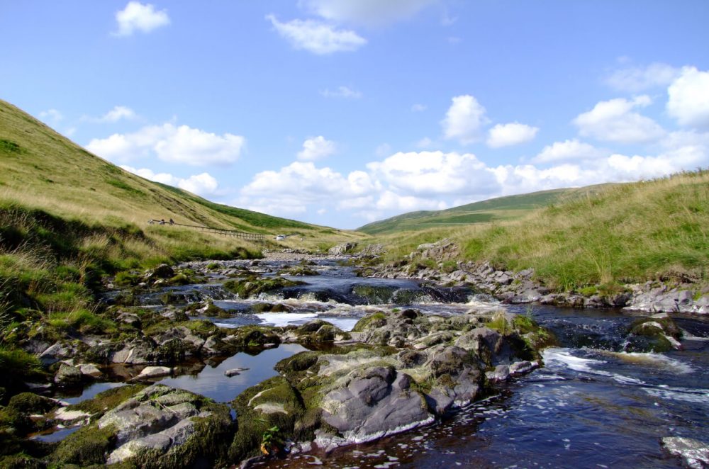 Mountain River in Northumberland National Park