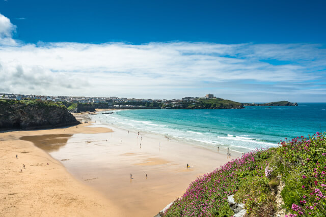 Newquay beach, Cornwall