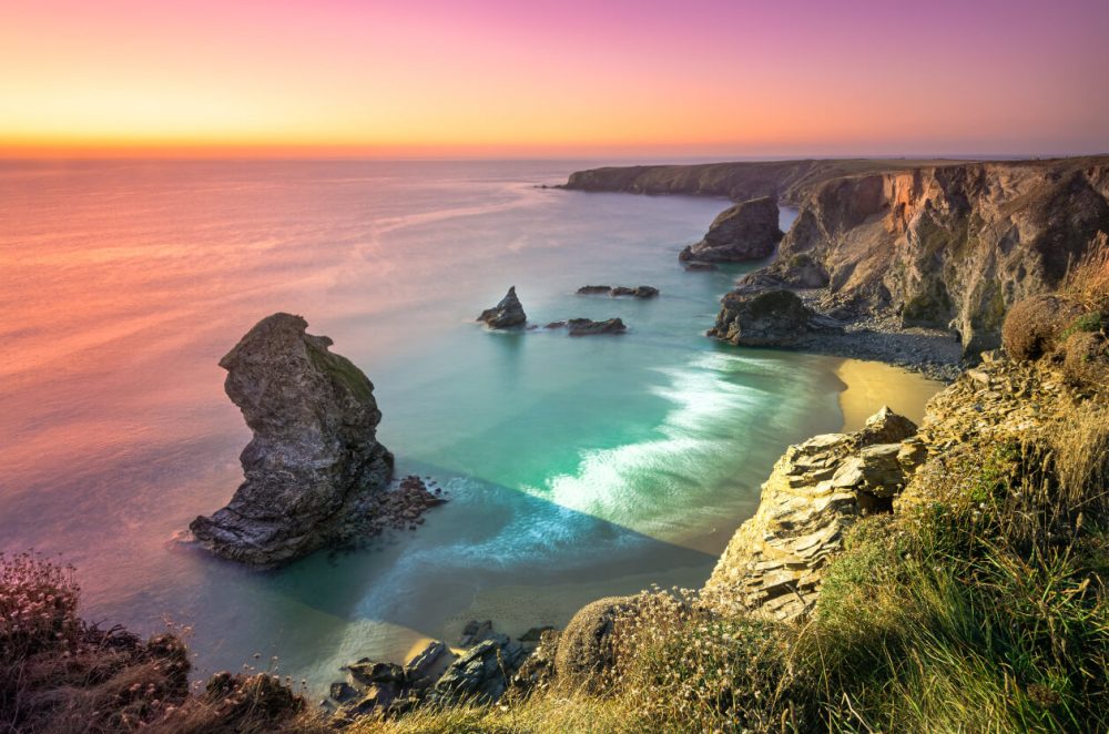 Newquay's Twin Headlands