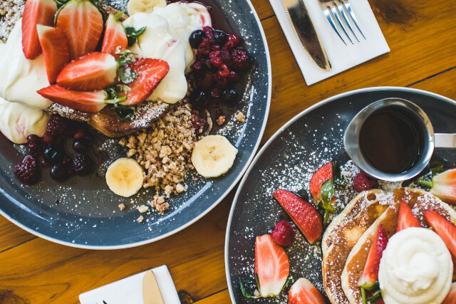 Olif Betws-Y-Coed pancakes