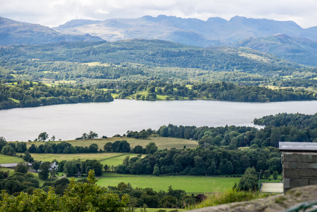 Views over Windermere Lake from Orrest Head
