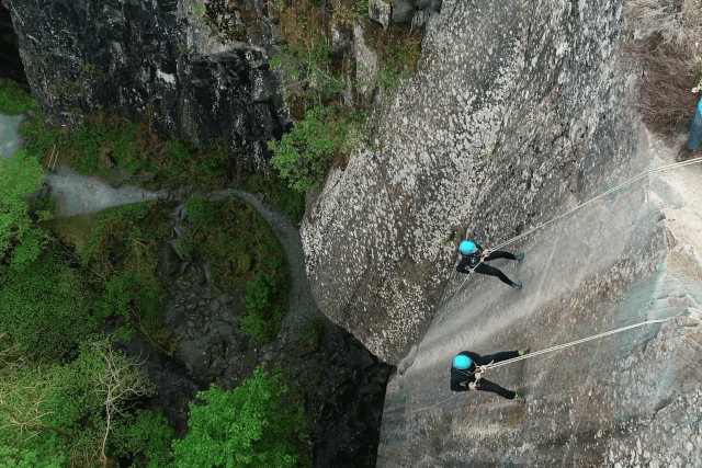 Path to Adventure, Abseiling