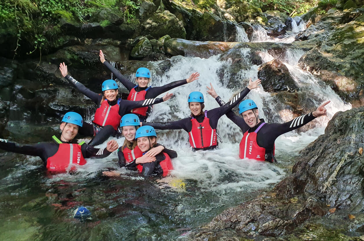 Path to Adventure, Ghyll Scrambling group