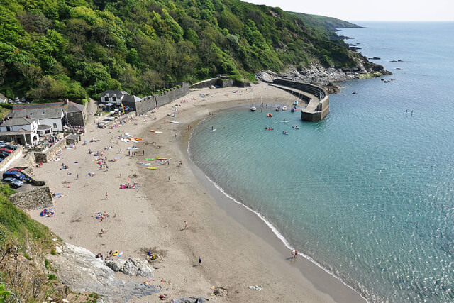 Polkerris Beach, Fowey