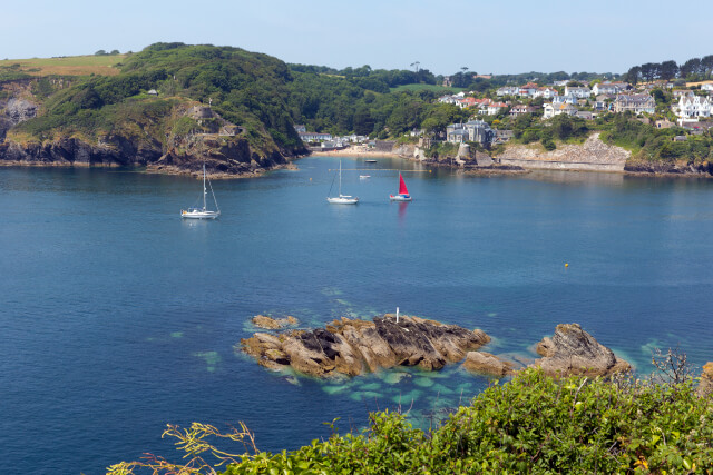 Polruan Quay Beach, Fowery