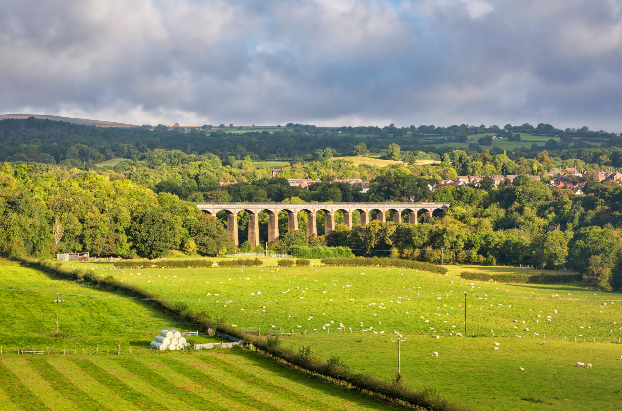 Pontcysyllte Aqueduct, a World Heritage Site Wales
