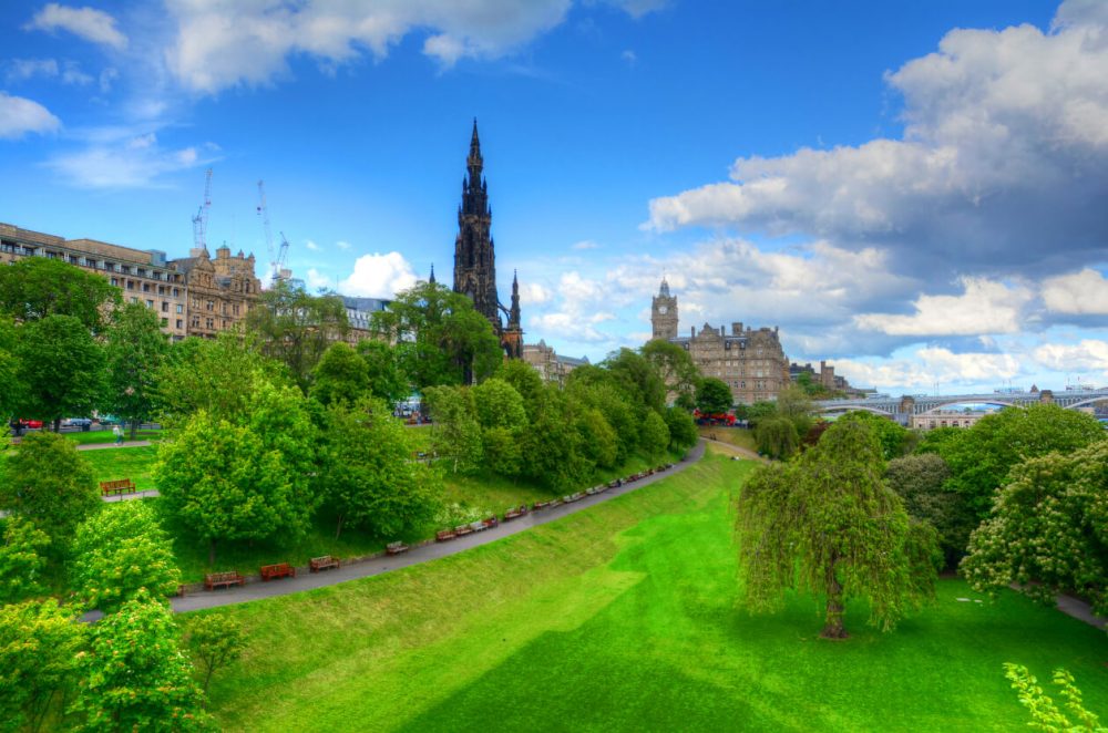 Princes Street Gardens Edinburgh