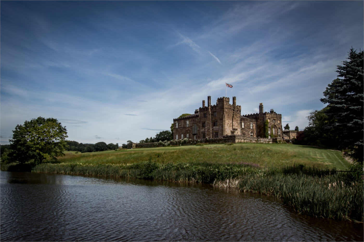 Ripley Castle and gardens