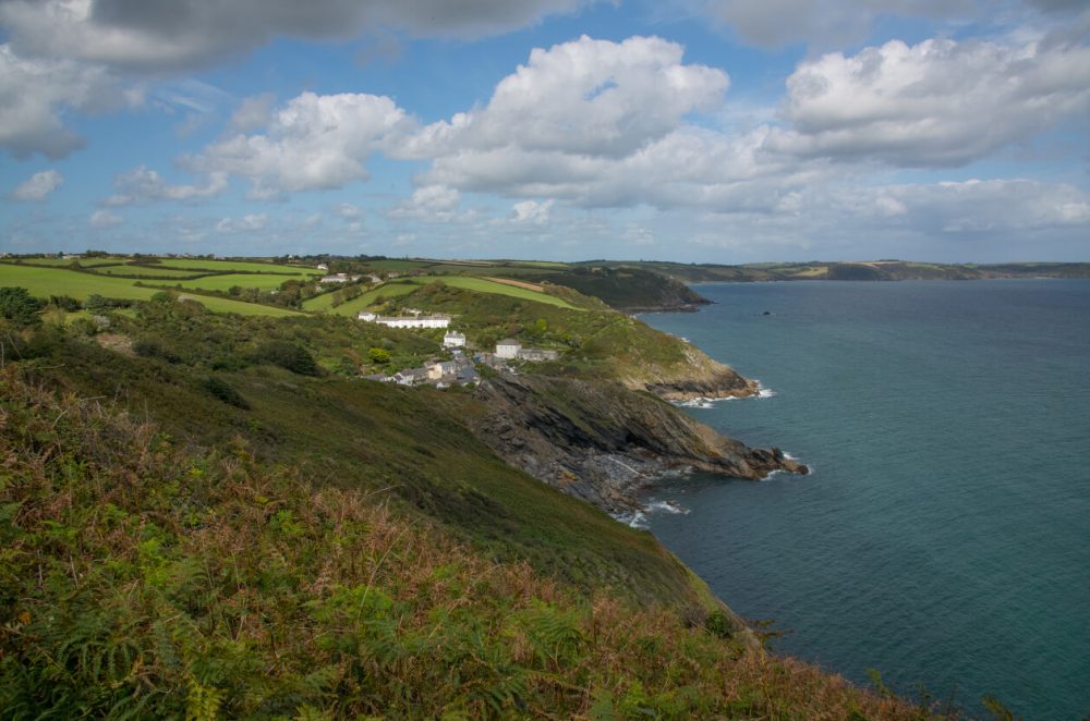 Roseland Coast Cliffs