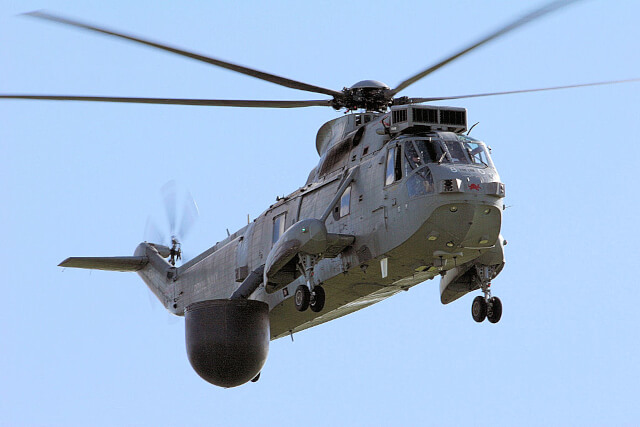 Sea King at RNAS Culdrose Viewing Area