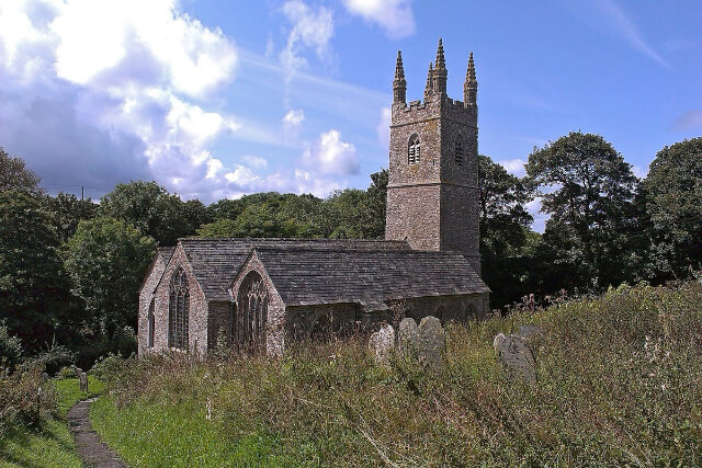 St Swithin's church, Launcells.