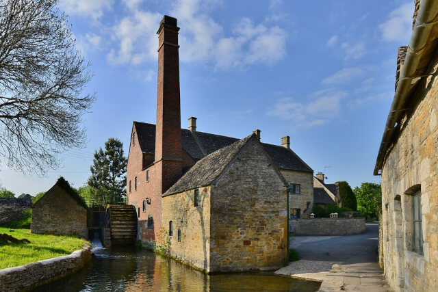 The Old Mill Lower Slaughter Museum close up