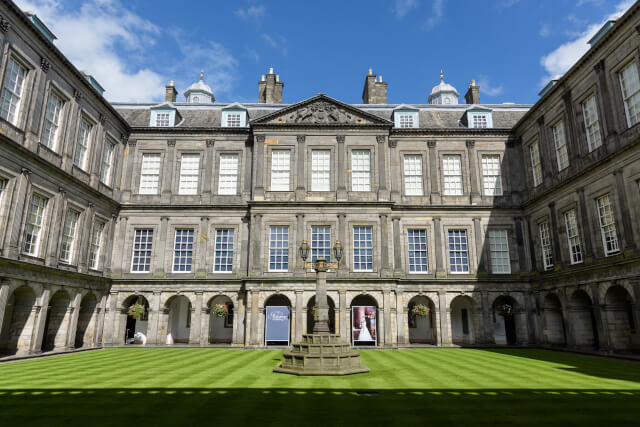 The Palace of Holyroodhouse Courtyard