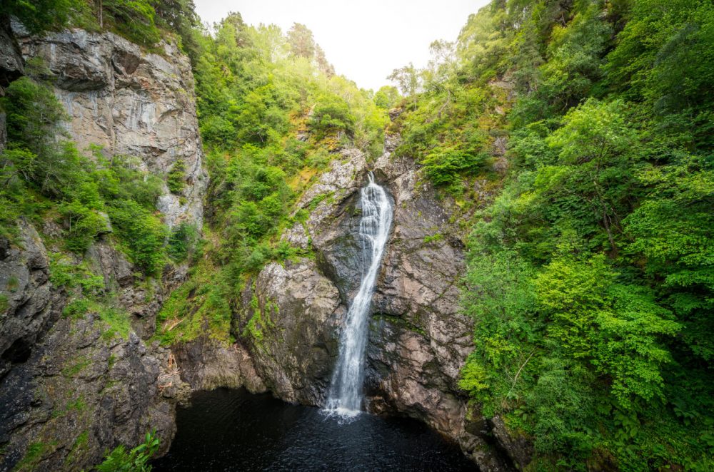 The Falls of Foyers, near Loch Ness in the Highlands