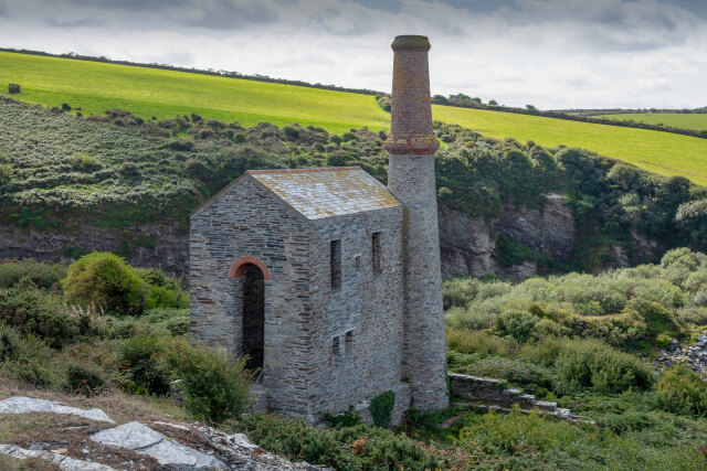 Trebarwith Valley Circular Walk Engine House
