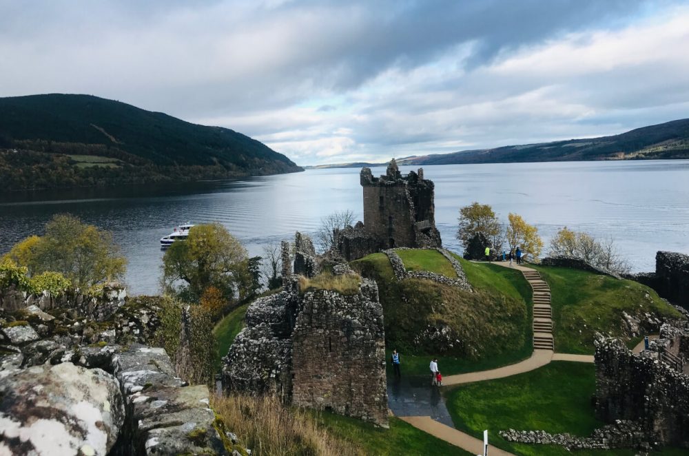 Urquhart Castle on Loch Ness