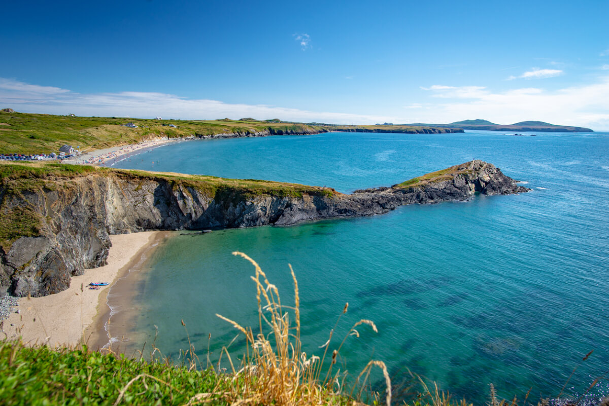 beach in st davids wales