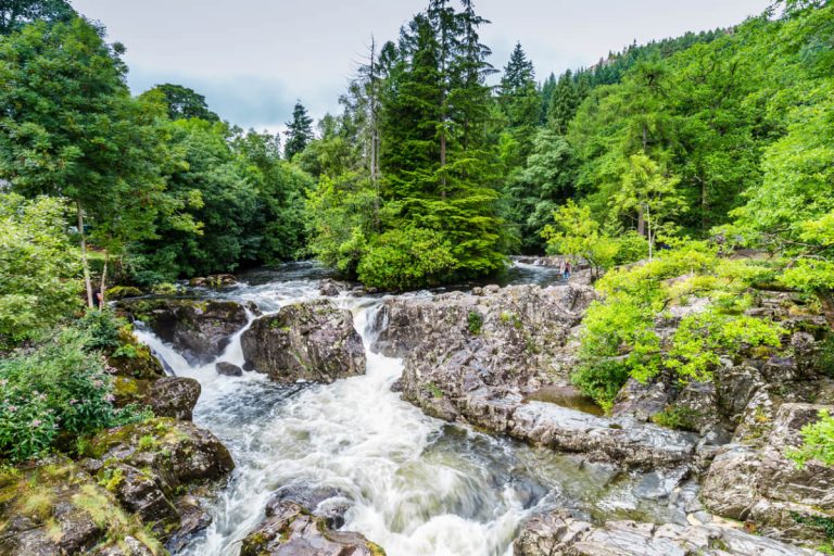 betws y coed river llugwy snowdonia