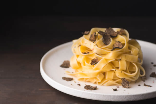 black truffle tagliatelle