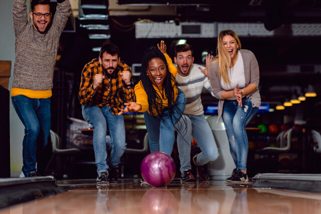 bowling at club