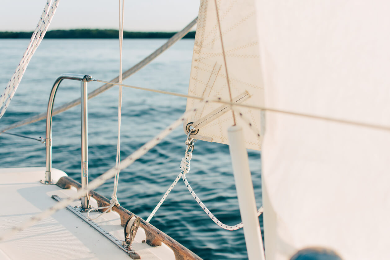 close up of boat on the water