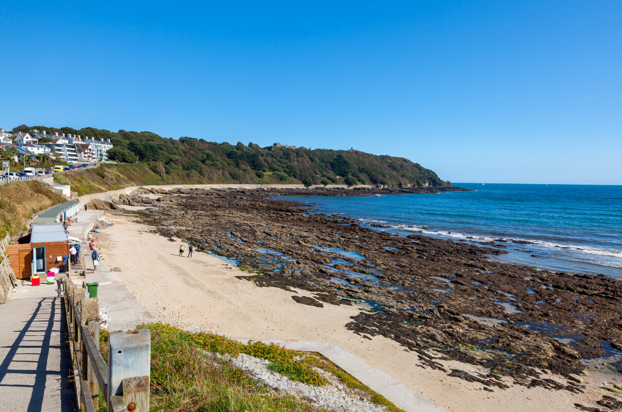 falmouth castle beach