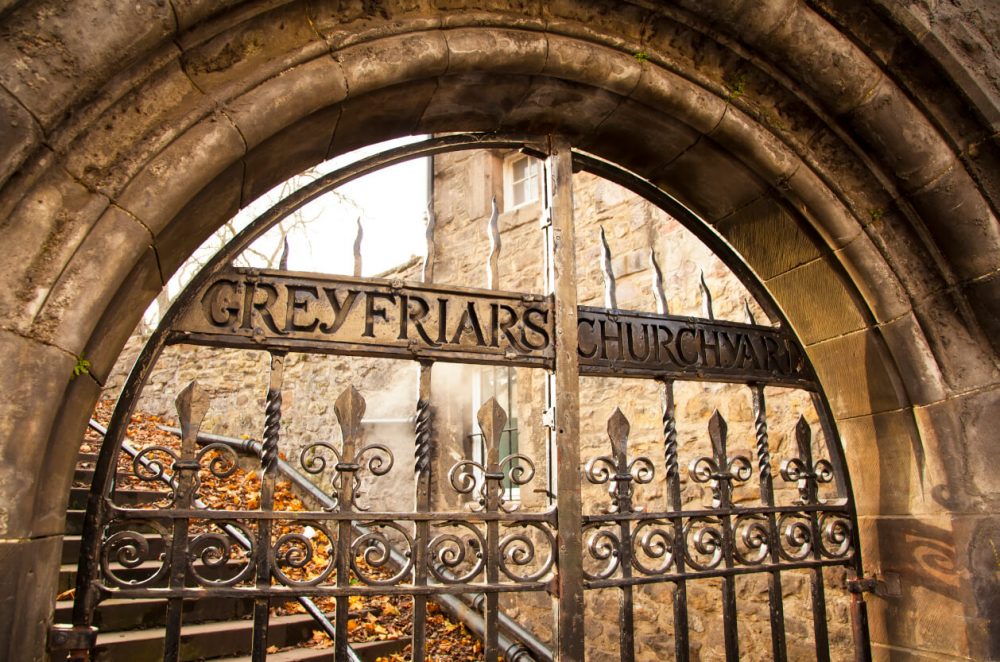 greyfriars kirkyard entrance gates
