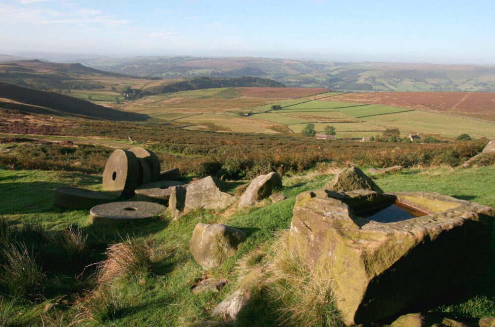 hathersage to stanage edge walk