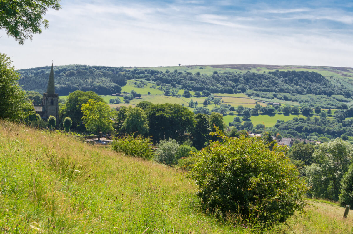 hathersage village peak district