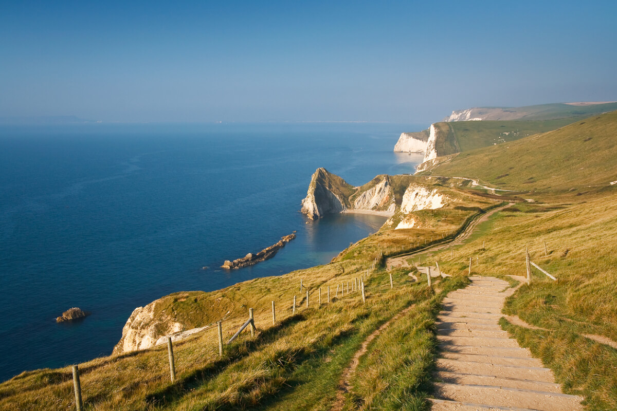 jurassic coast south west coast path dorset