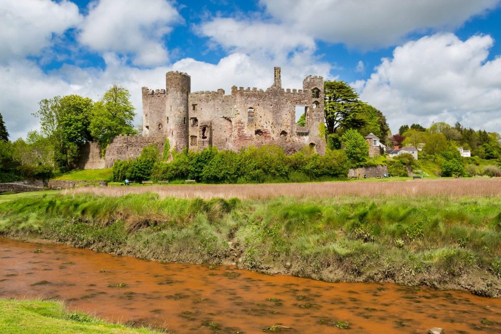 Laugharne castle