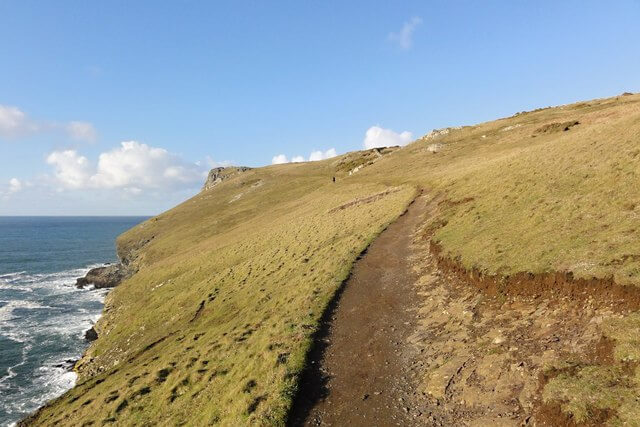 path along pentire headland