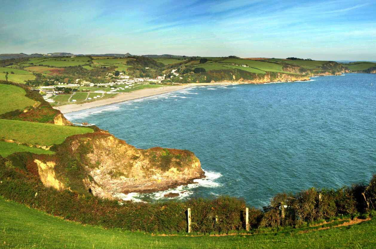 pentewan beach cornwall