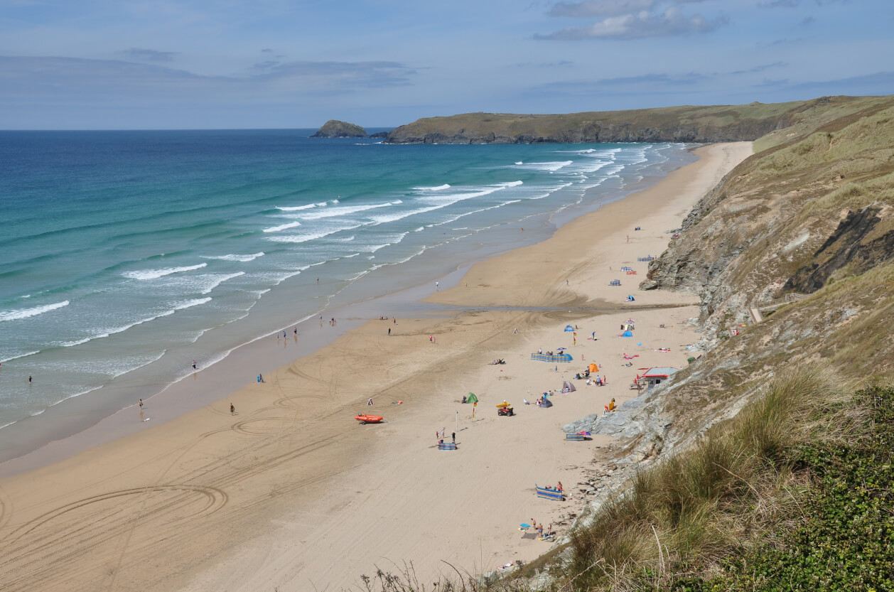 perran sands beach