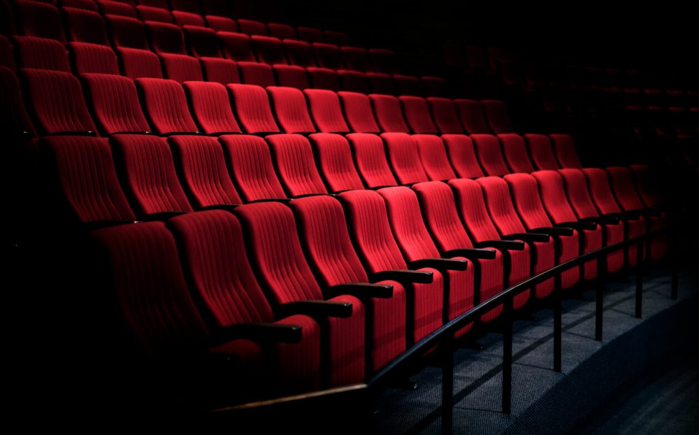 red seats in a theater