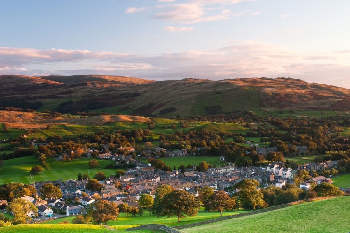 sedbergh town countryside yorkshire