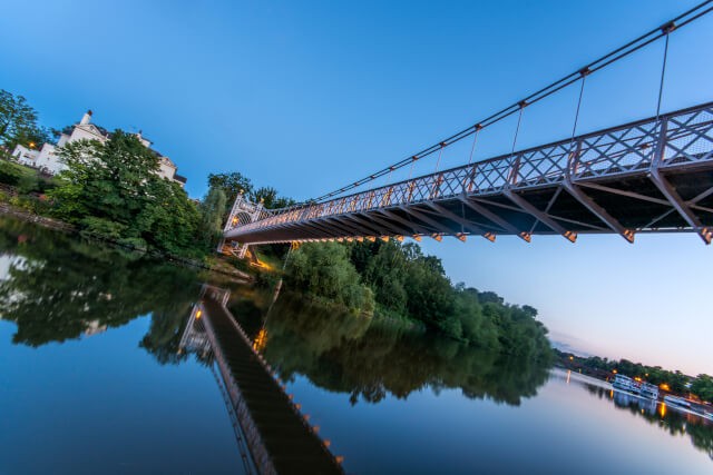 suspension bridge chester