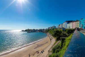 north beach in tenby