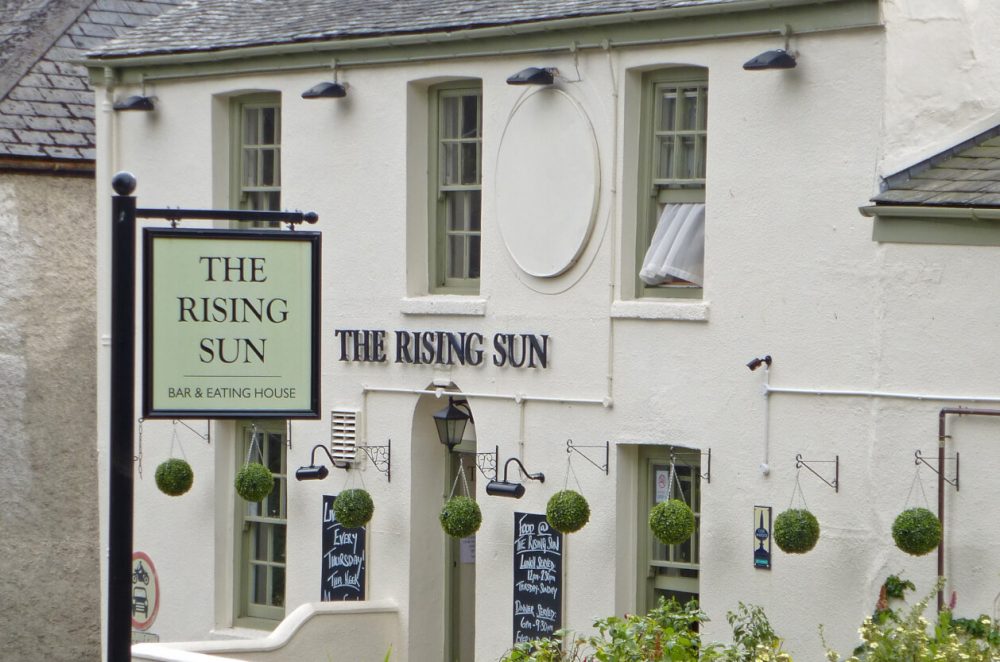 the rising sun pub, truro