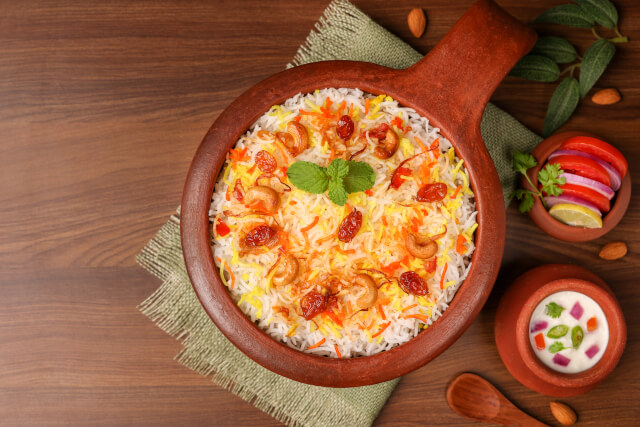 vegetable biryani