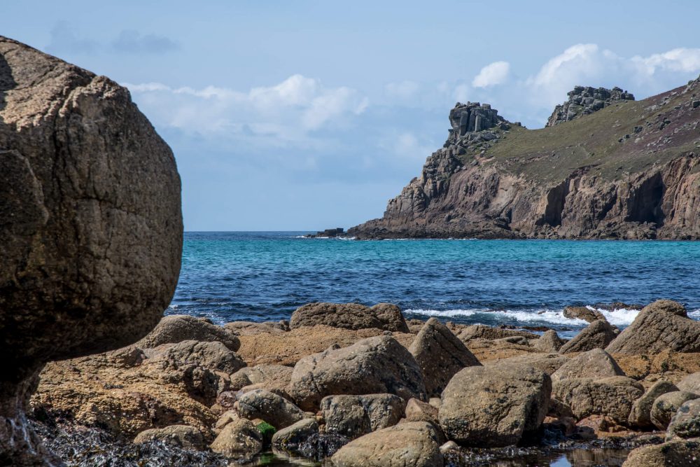 view from Nanjizel beach