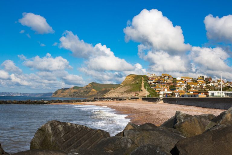 west bay beach bridport dorset